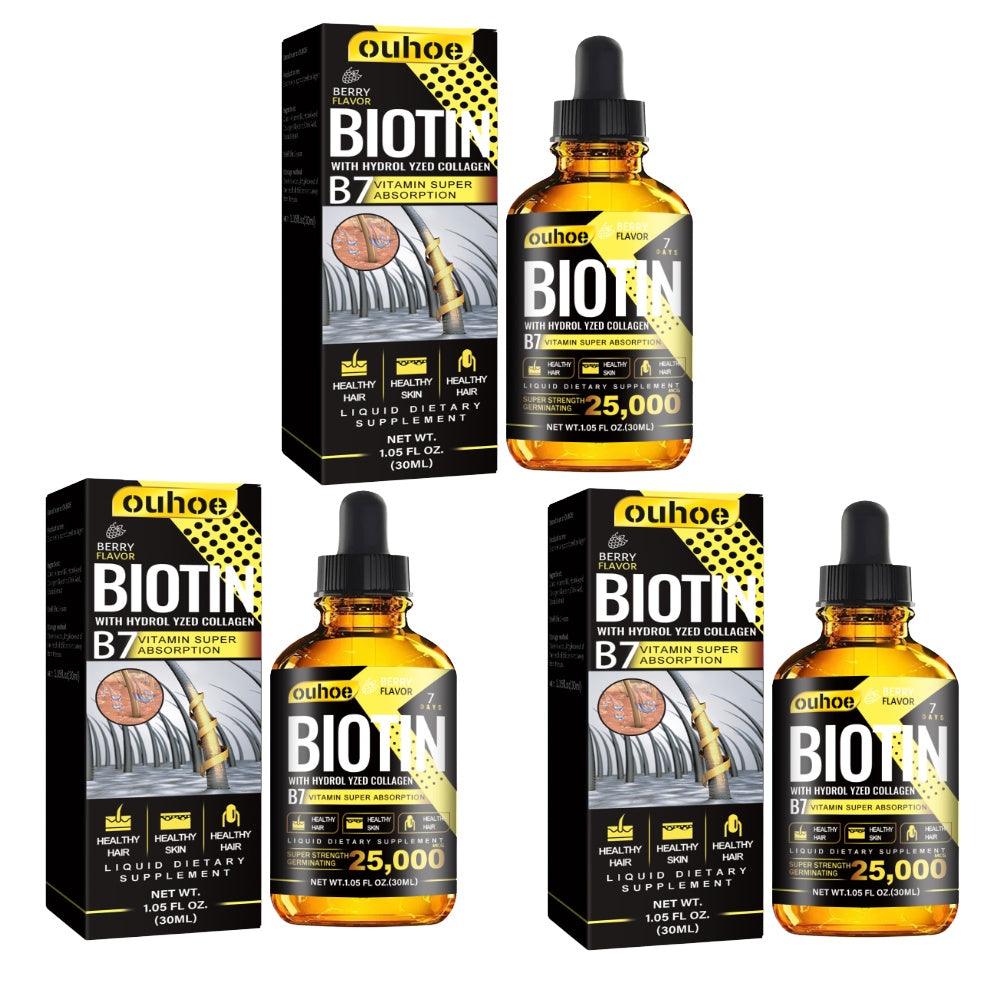 OUHOE Collagen B7 Vitamin Strengthening & Densification Hair Loss Prevention Hair Care Oil