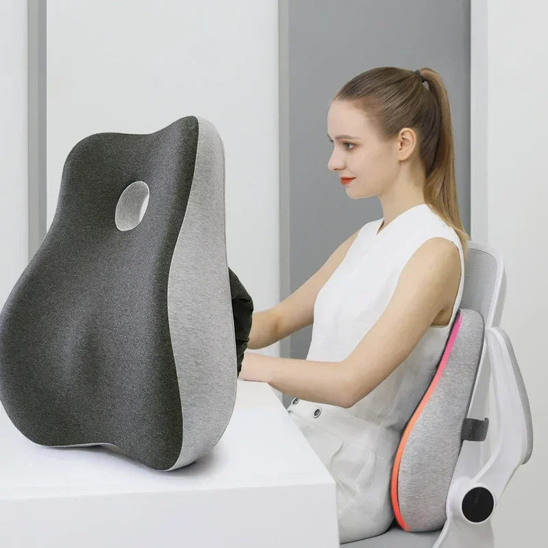 Memory Foam Office Chair Cushion (Set)