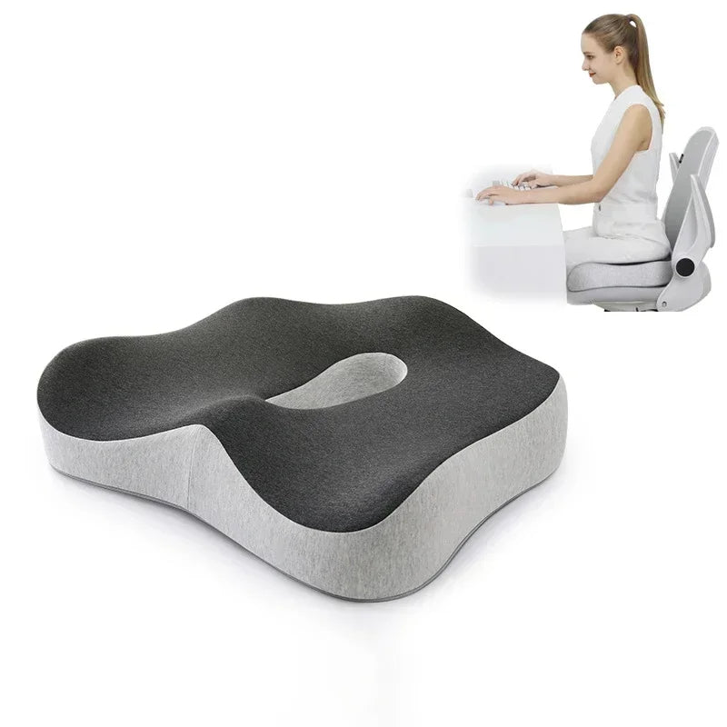 Memory Foam Office Chair Cushion (Set)