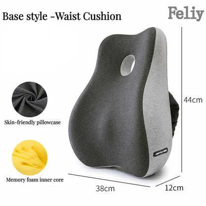 Memory Foam Office Chair Cushion (Set)